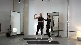 40 MIN ARMS & CORE FOCUSED FULL BODY PILATES INSPIRED 