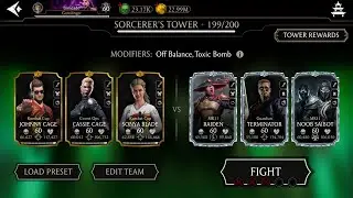 Sorcerer&rsquo;s Tower Fatal Battle 199 | Mortal Kombat Mobile