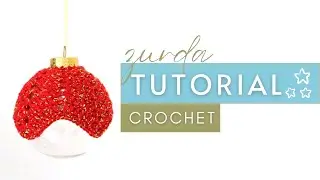 ✨Crochet Christmas Ornament Step by Step 🎄 | 🤚🏻 Left-Handed | Chic DIY ✨