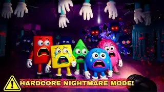 INSANE HARDCORE MODE in Save The Shapes! ⚠️FULL ENDING REVEALED 🎮Roblox Nightmare Update Showcase