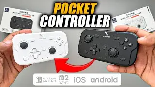El CONTROL Mas Peque&ntilde;o Nintendo Switch 1 y 2, Android, IOS, PC🚀ACEGAMER Wireles POCKET Controller✨