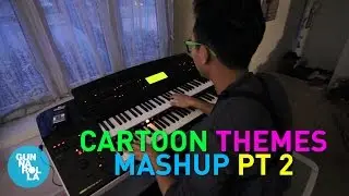 80's Cartoon Theme Songs Mashup (Yamaha Electone)