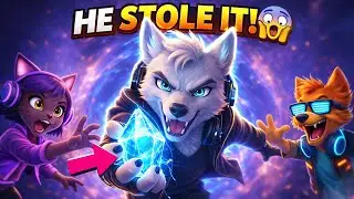 WOLF STOLE THE POWER CRYSTAL?! 😱 | LiPS BAND | AI Short Animated Cinematic Story