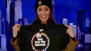 Liz Cho gets some MTA swag