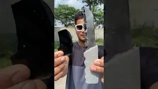 World Sharpest Blade #shorts #Jugaduindian #obsidian