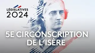 Elections Législatives 2024 : le débat de la 5e circonscription de l’Isère