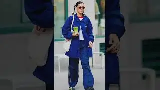 Celebs trendy street style looks #shorts