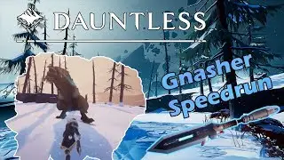 Dauntless | Solo Gnasher Speedrun [War Pike] ◘ No Hit - 5'01