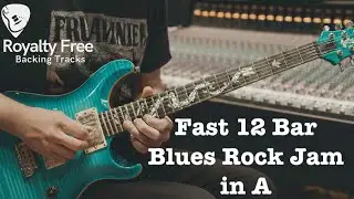 Fast 12 Bar Blues Rock in A