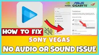 How to Fix Sony Vegas No Audio/ Sound Problem ! ✅ 2023 #Latest
