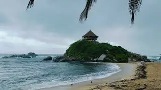 Colombia - Parque Nacional Tayrona - Cabo San Juan storm #ASMR #colombia #tayrona #storm #holiday