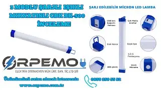3 MODLU ŞARJLI IŞIKLI  MIKNATISLI  CBK BK 500 İNCELEME