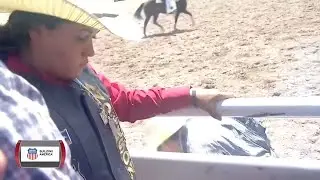 Athena Rivera | Team Mexico | 2025 Cheyenne Frontier Days Women's Bronc Riding