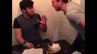 How to fix bad manners. (Brandon Calvillo couldn't keep a straight face  and Ry Doon)