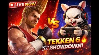 Tekken 6 LIVE STREAM 🎮 | BUNNY PLAYS | Full Entertainment Live 🔴 |