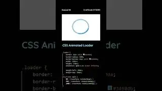 CSS Animated Loader #viral #codenewbie #music #edm #coding #codinggames #codeproject #programming