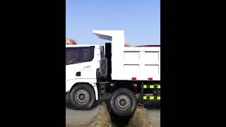 Mudrunner truck china game mod, Truck off road simulator ep468 #automobile #mudrunner #simulation