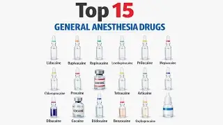 🔥 Top 15 General Anesthesia Drugs You MUST Know! 💉