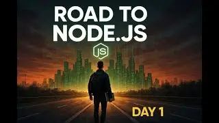 Road to Node.js (Day 1) – Learn Backend Development with JavaScript