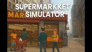 🛒 Back in Business! | Supermarket Simulator - Cleaning Chaos & Store Expansion