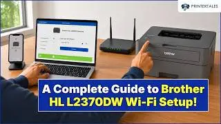 How to do Brother HL L2370DW Wi-Fi Setup? | Printer Tales