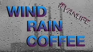 MORRO BAY, CALIFORNIA - Wind,rain, omelette & coffee - SOLO MALE #vanlife