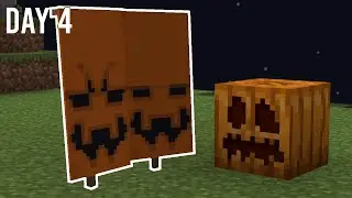 Minecraft Blocktober Day 4 - Pumpkin Banners
