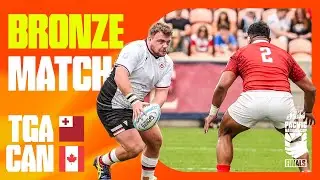 Tongan Triumph | Tonga v Canada | Asahi Super Dry Pacific Nations Cup | 3rd Play-Off Highlights