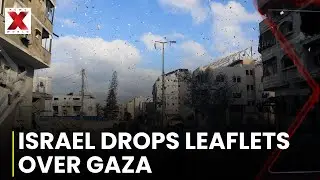 IDF Drops Leaflets Warning Gaza City Evacuation | IDF Operations in Gaza | NewsX World