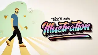 Vector Flat Illustration in Bangla | Design Craft