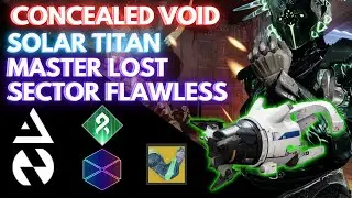 Concealed Void - Strand Titan Master Lost Sector Flawless w/ Tractor Cannon