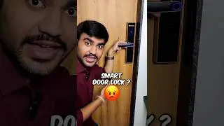 Smart Fingerprint Door Lock 🤯 #shorts