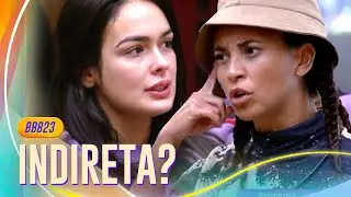 DOMITILA E LARISSA DISCUTEM AP&Oacute;S INDIRETAS EM RELA&Ccedil;&Atilde;O AO QUERID&Ocirc;METRO! 🔥 | BBB 23 | BBB 23