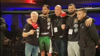 Kma's Theo Christakos great ko AFC  mma  win