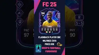 FASTEST & CHEAPEST Way to Complete Flashback Player Wilfried Zaha SBC in FC 25! 💸⚡ (Easy Method!)
