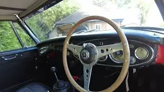 1962 Austin Healey 3000 BJ7 Interior Review