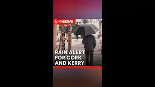 Rain alert for Cork and Kerry