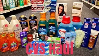 CVS Extreme Couponing Haul| Spend $30 get $10 included