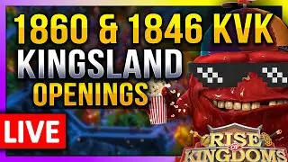 1860 & 1846 Kingsland Openings 🔥 LIVE! 🔴 (2 KVKs) #C11422 #C11432  #1860 #1034 #1846 #1365 and more