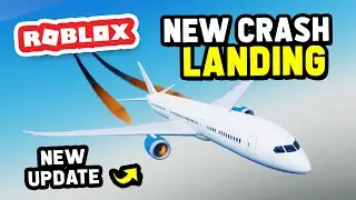 NEW CRASH LANDING UPDATE in Cabin Crew Simulator (Roblox)