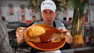 En este pueblo preparan el MOLE CON TRUCHA 🐟 y está riquísimo