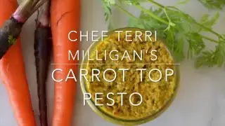 Edible Door Carrot Top Pesto