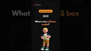 CSS BOX MODEL 👩🏻‍💻 | #shorts #coding #css #webdevelopment #programming