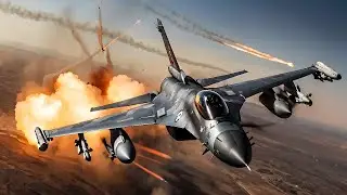 TERRIFYING ATTACK ON KURSK! Ukraine deploys F 16 fighter jets to attack large numbers of Russian tro