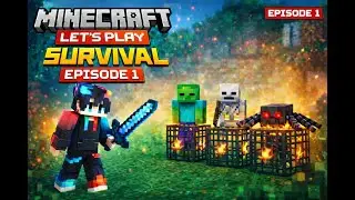 Minecraft Telugu Let&rsquo;s Play EP 1 😱 | Best Survival Start Ever | MRNIKHILTG