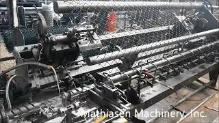 Bergandi 8ft Chain Link Fence Machine