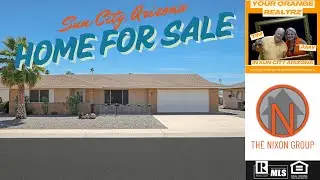SOLD! By The Nixon Group- Desirable Concord Model -10601 W Desert Rock Dr. Sun City, AZ 85351