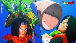 DRAGON BALL Z KAKAROT - CELL ABSORBS 17 STORY CUT SCENE FIRST LOOK