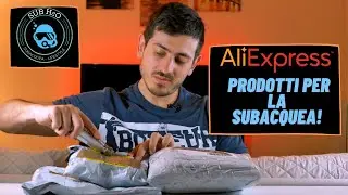 UNBOXING DI PRODOTTI DI SUBACQUEA DA ALIEXPRESS!  - SUB H2O