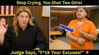 Judge ERUPTS After Defendant Blames PTSD for Shooting Two Girls! 💥 Probation DENIED!
